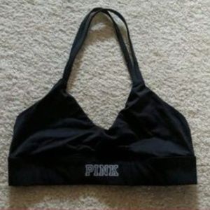 Victoria's secret pink halter sports bra